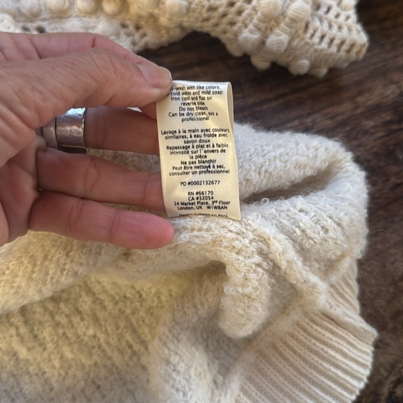 Stella Pardo Fiorella Sweater from
Anthropologie in color Ecru - Picture 6 of 15